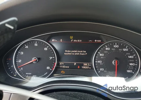 2016 Audi A6 Premium Plus из США, поврежденный, VIN WAUFGAFC3GN192618